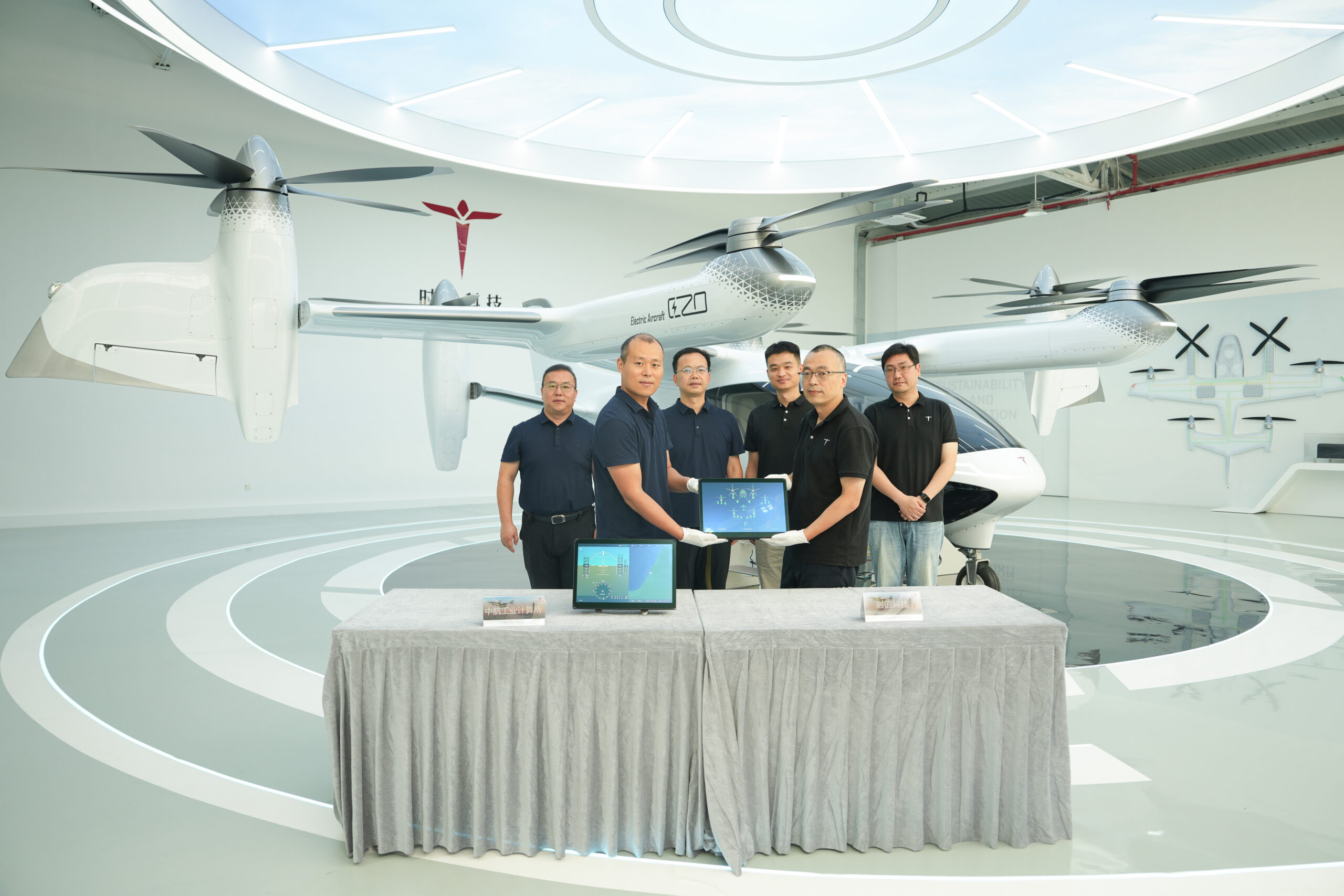 TCab Tech Receives First E20 eVTOL Avionics Display System from AVIC Computer Research Institute